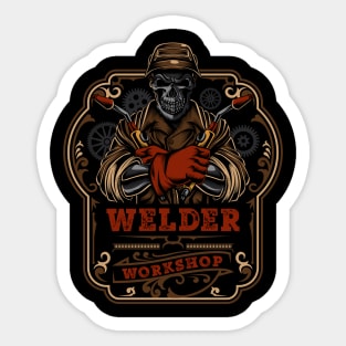 Welder Workshop Sticker